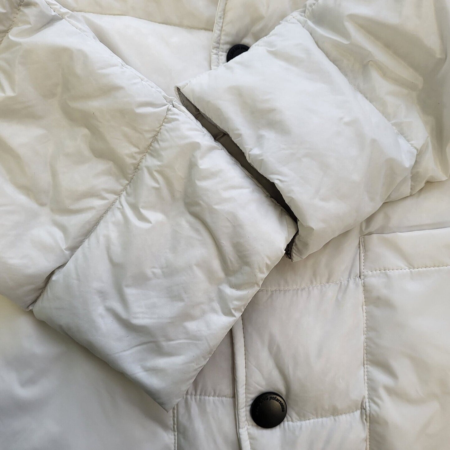 Bosideng Polar Sense White Snap Fasten Jacket Men's uk M eu 50 BNWT H73