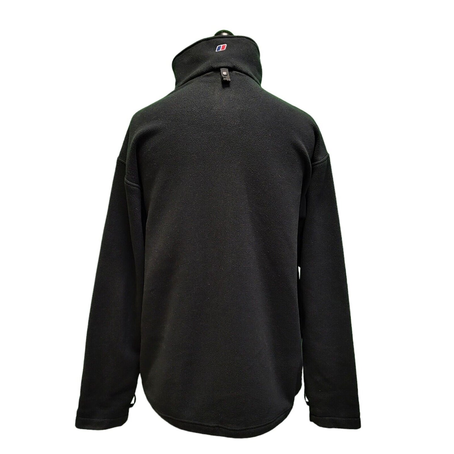 Berghaus Black Zipped Fleece Hiking Walking Jacket Uk Men's XL H918