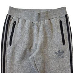 Adidas Grey Skinny Leg Tracksuit Bottoms UK Men's M W32 L30 G178