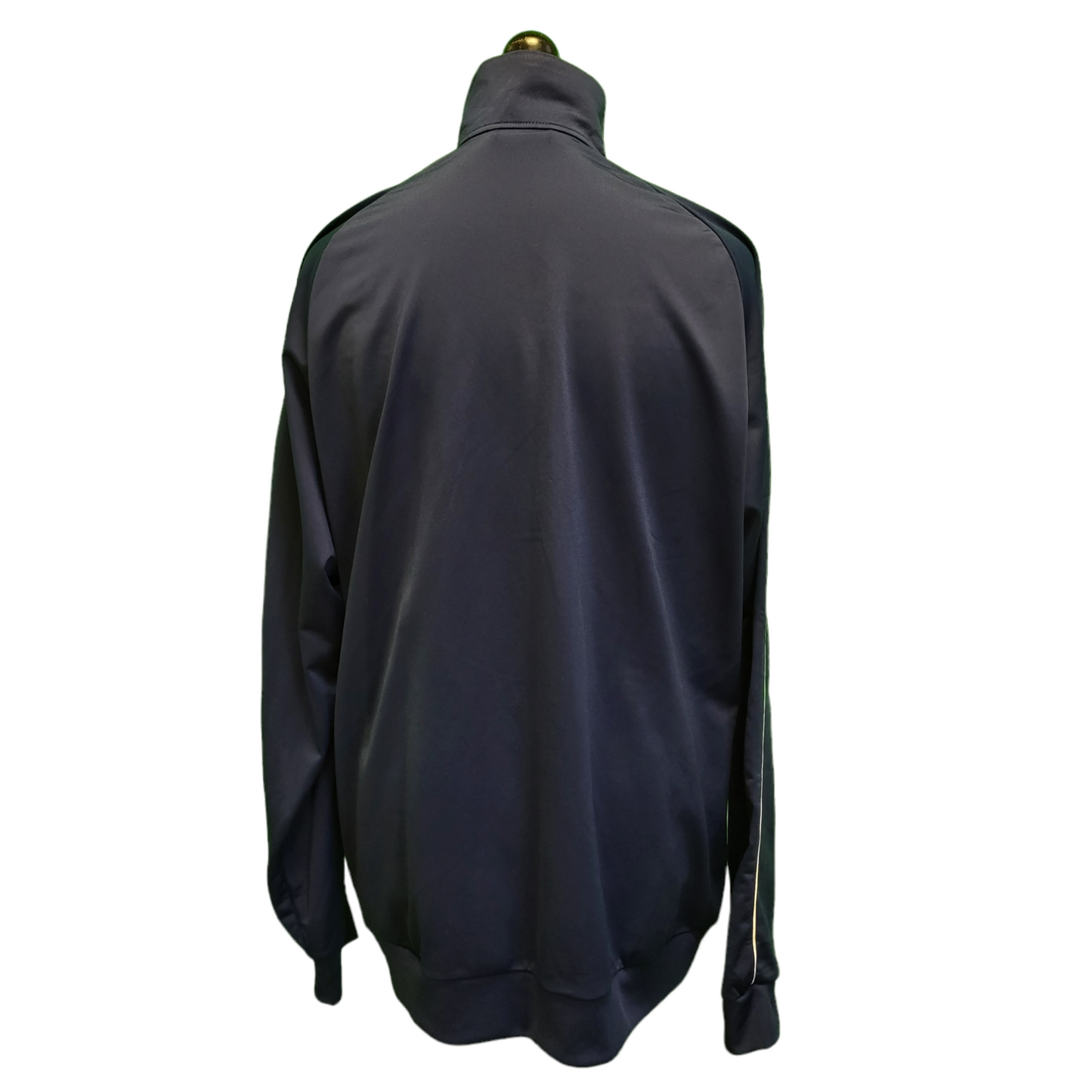 Adidas Navy Blue Long Sleeve Sports Tracksuit Top Men's UK 2XL EU 60 H976