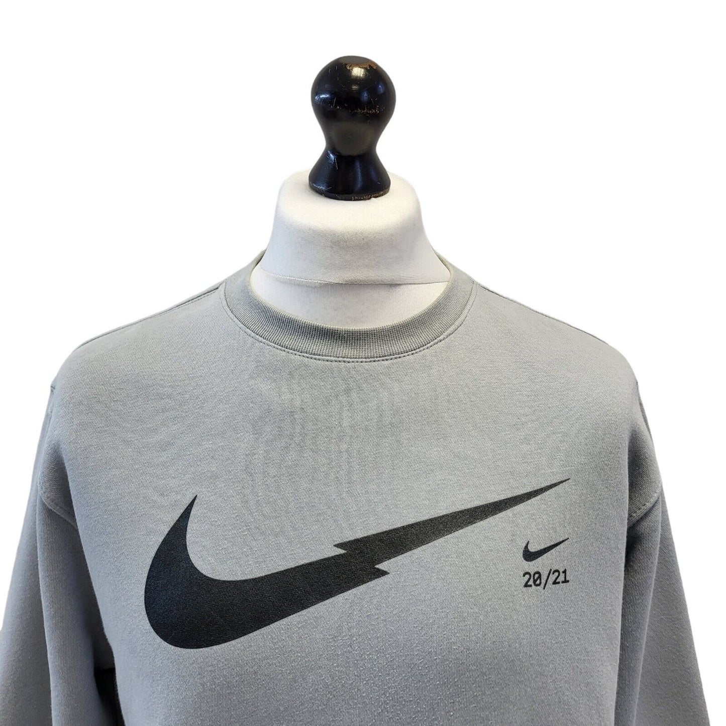 Nike Grey Crew Neck Sweatshirt UK Men's Medium G490