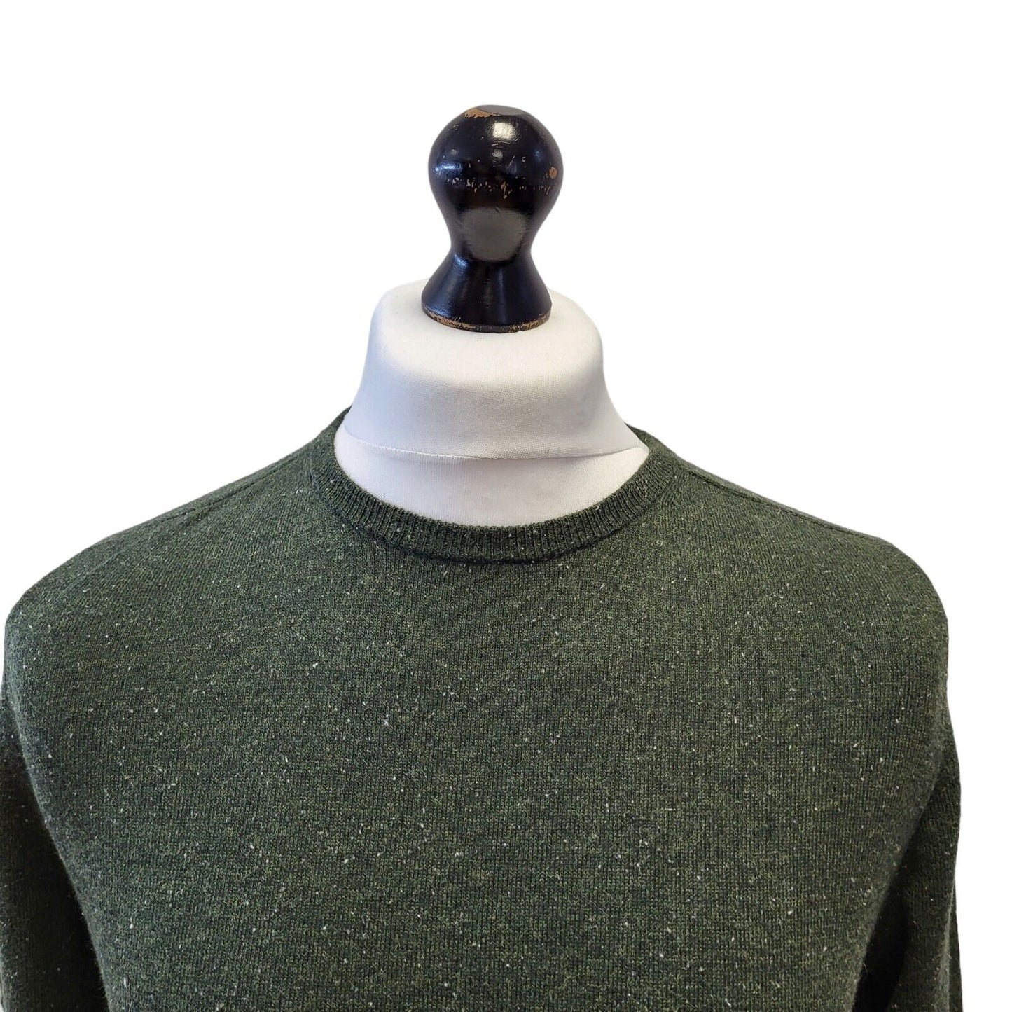 Tommy Hilfiger Jumper Crew Neck Green Mens UK S EU 48 G374