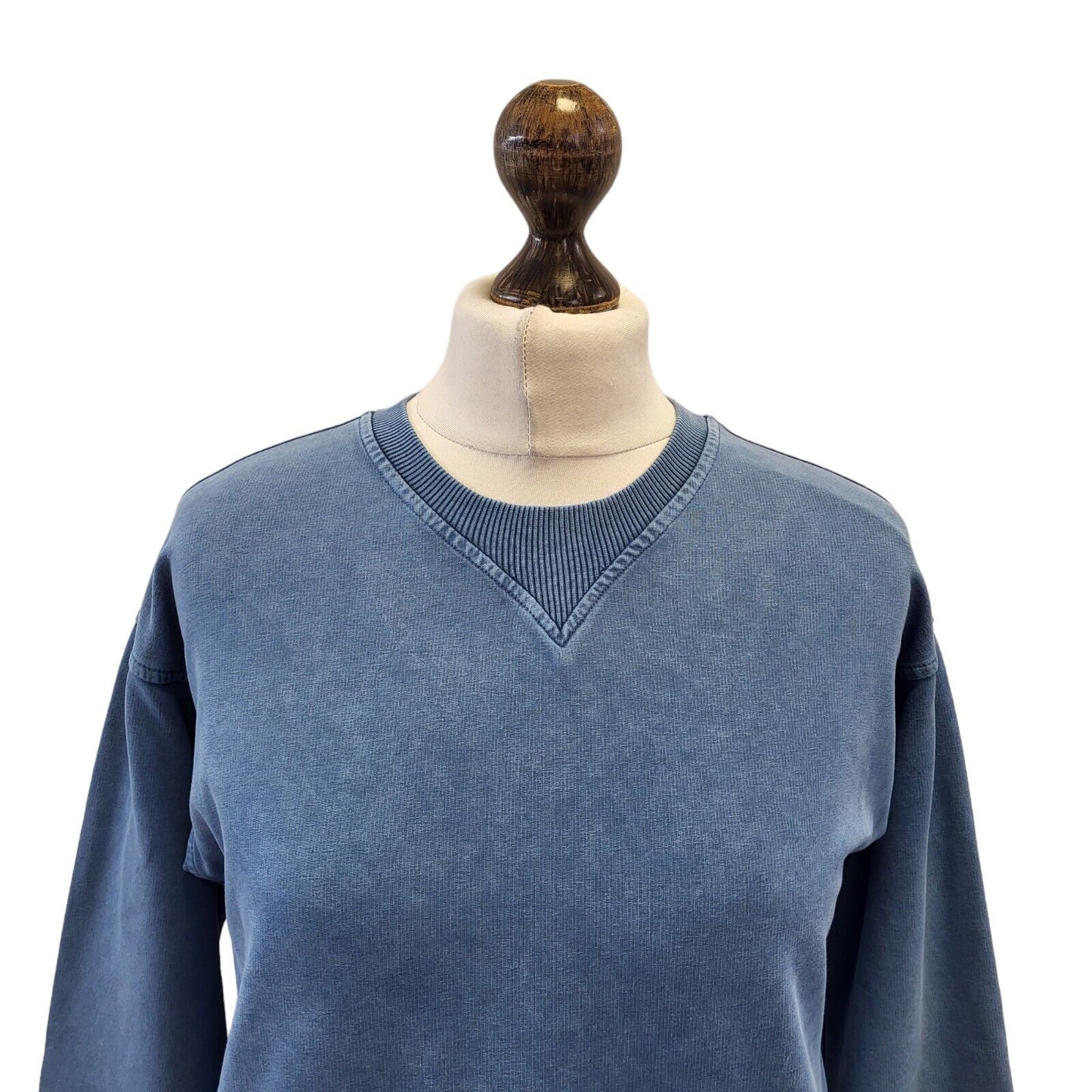 Oliver Bonas Blue Over-sized Sports Dress Uk Women's 6 Eu 34 G246