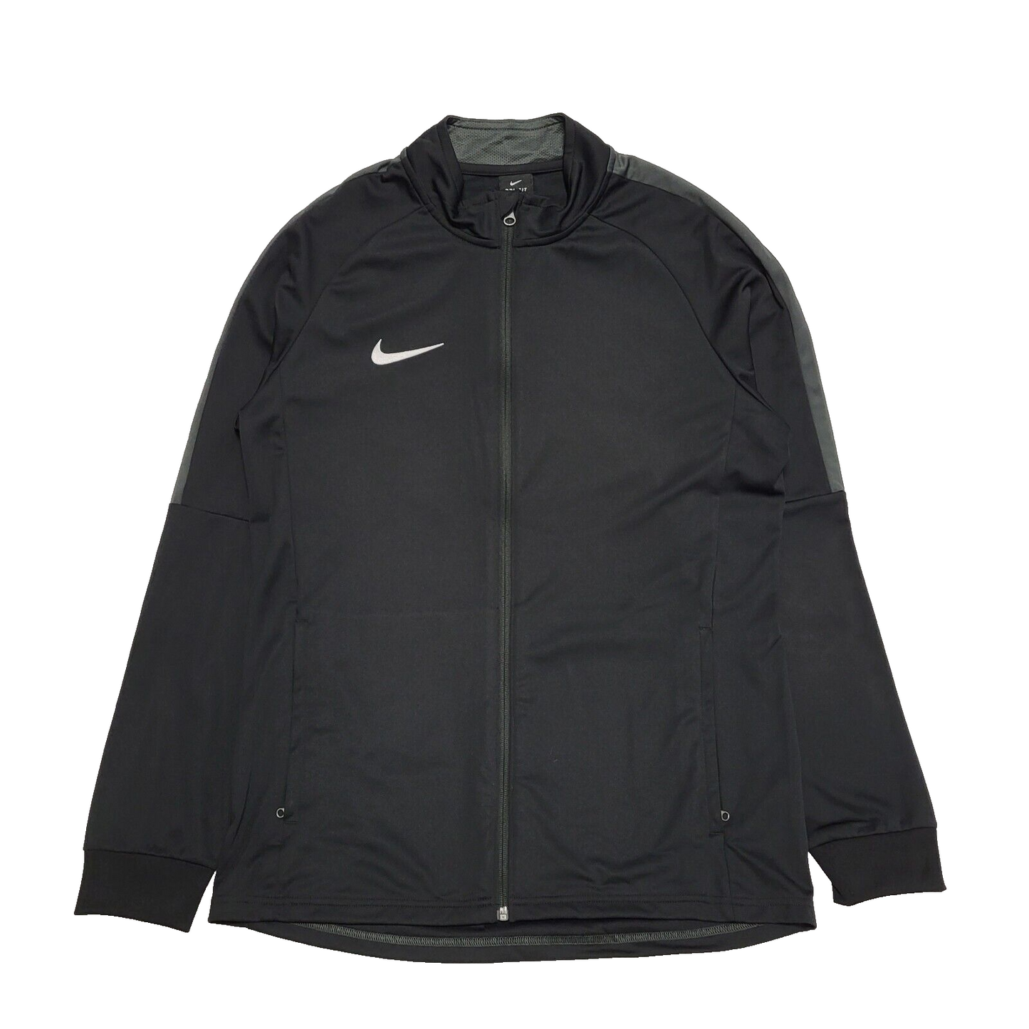 Nike Dri-Fit Black Long Sleeve Sports Tracksuit Top Men's UK L EU 54 H977