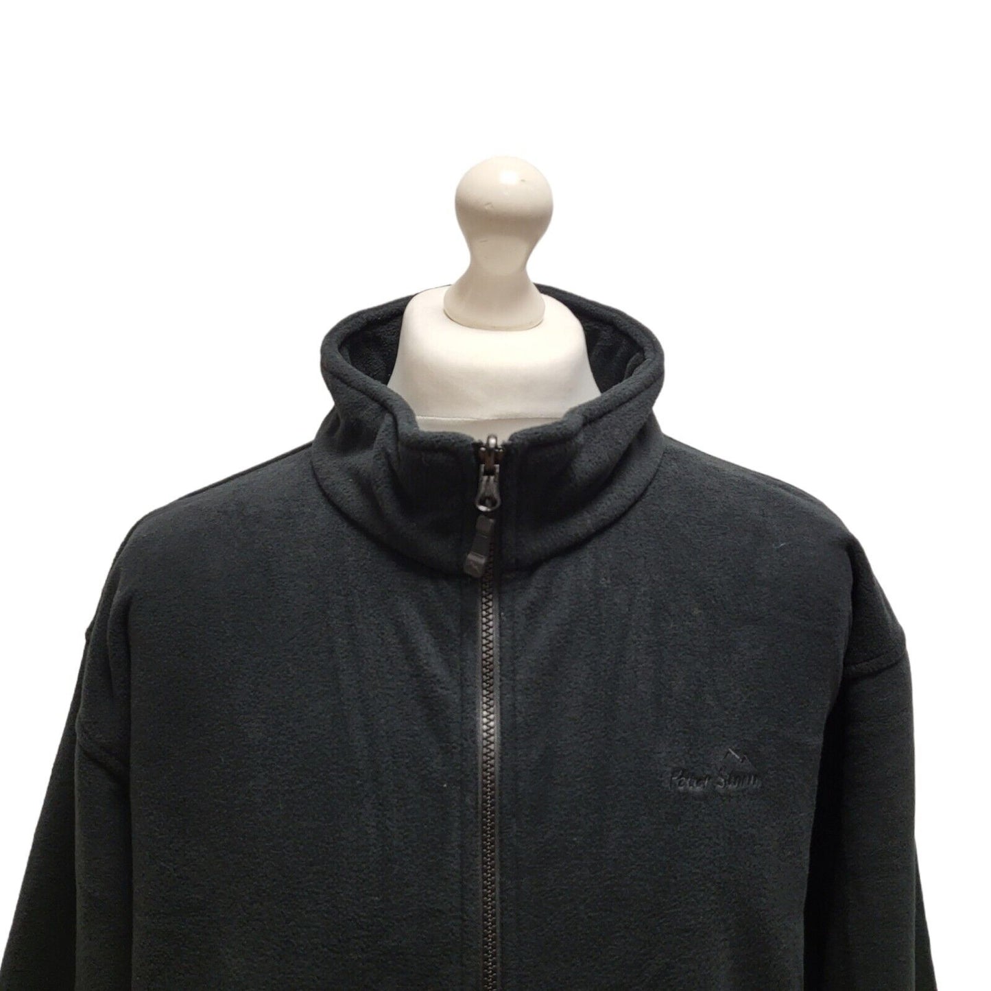 Peter Storm Black Fleece Hiking Walking Jacket UK Men's 4XL BB295