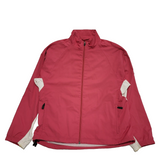 Adidas Pink Zip Fasten Collared Sports Jacket UK Women's XL H929