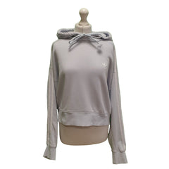 Adidas Blue Drawstring Sweatshirt Hoodie Women's UK L 12 EU 40 H939