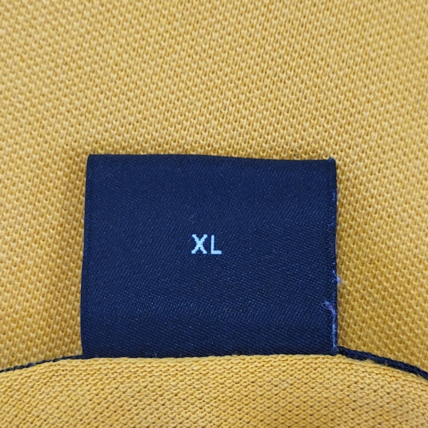 Hugo Boss Mustard Short Sleeve Polo Shirt Mens Uk XL EU 56 G341