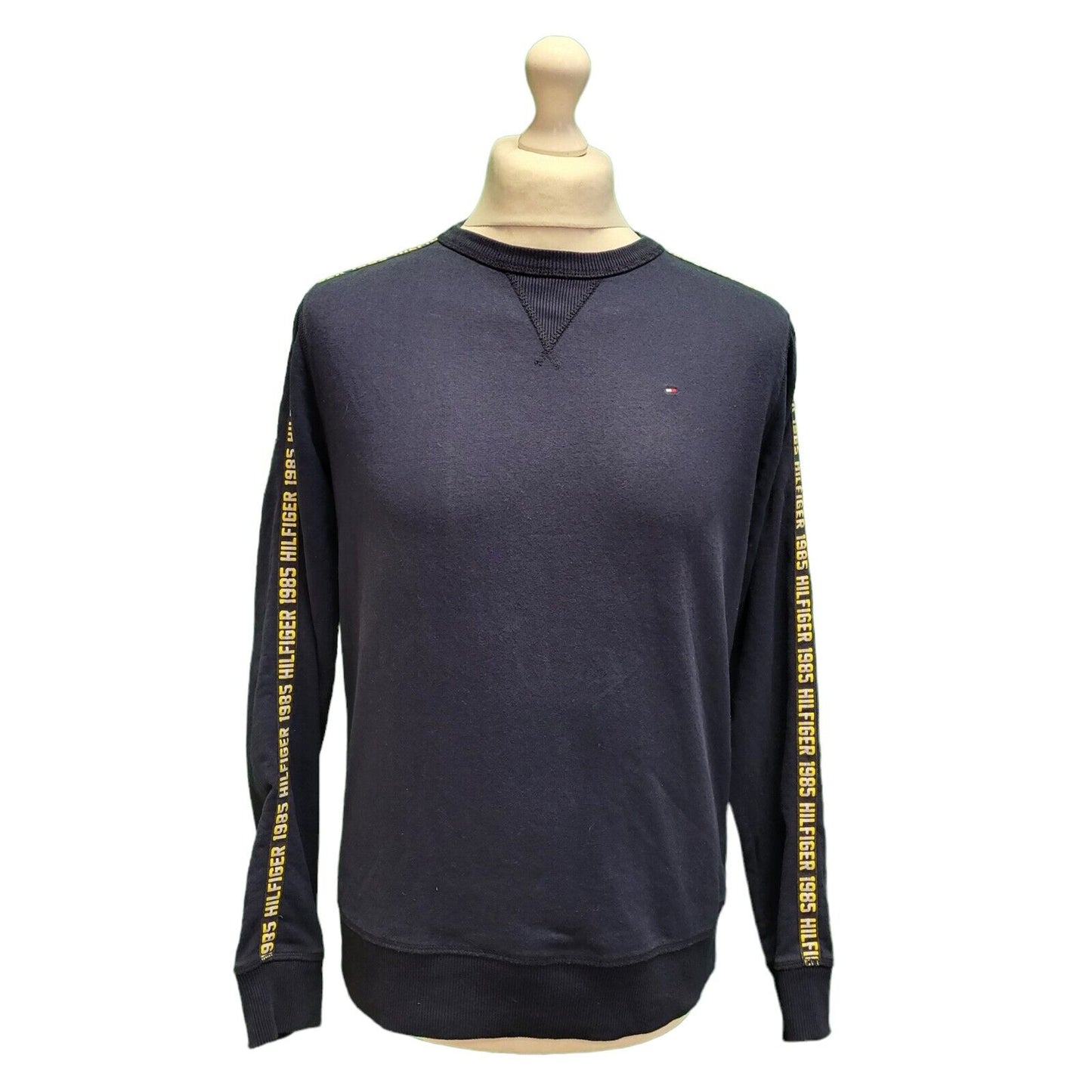 Tommy Hilfiger Blue Crew Neck Cotton sweatshirt UK Boy's 15-16 years 174 cm H737