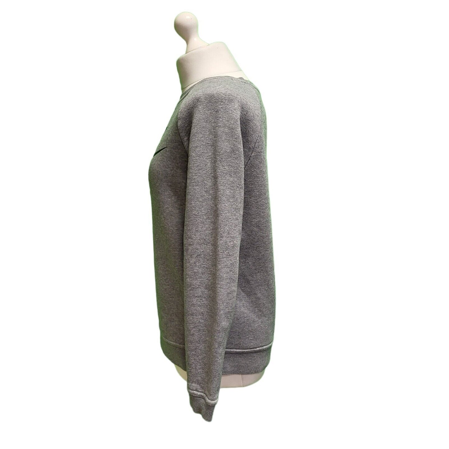 Nike Grey Long Sleeve Round Neck Sweatshirt uk Women's XS 6 H707
