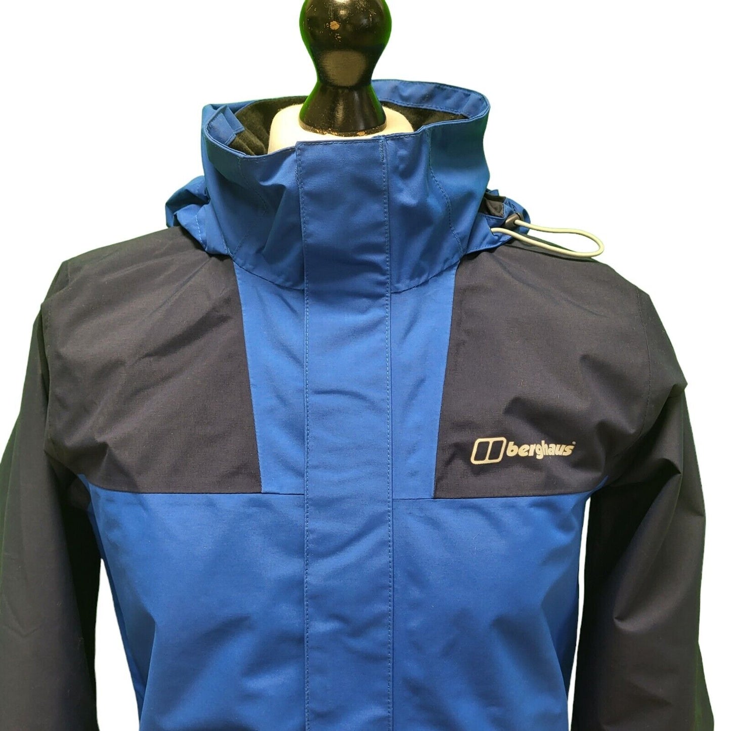 Berghaus Navy Blue Hydro Shell Hooded Jacket Men's Uk S Eu 46 H439