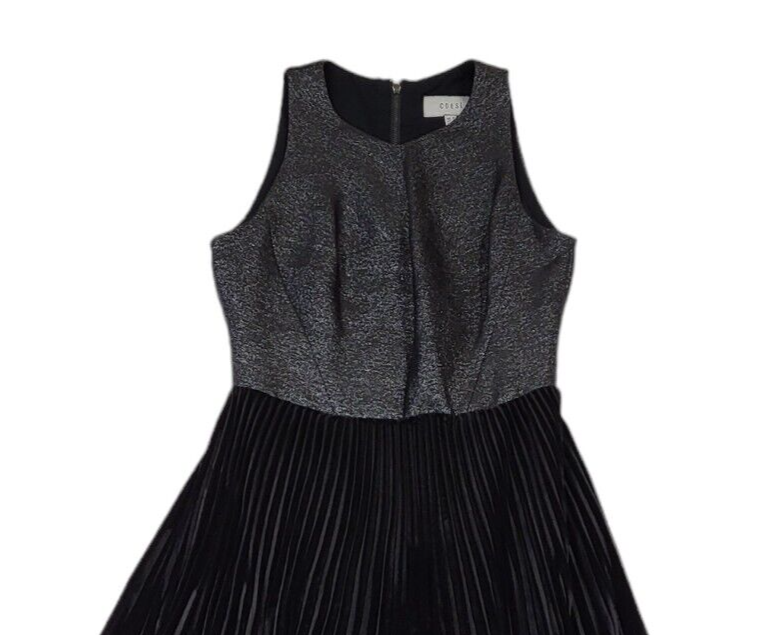 Coast Black Sleeveless Evening Dress UK Women's 6 BB352