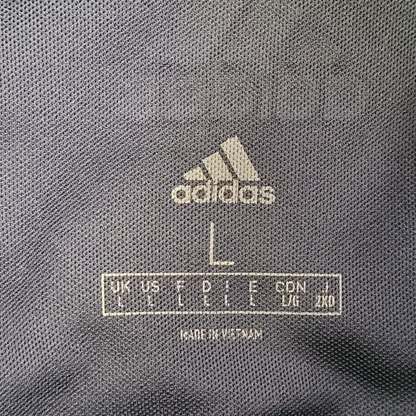 Adidas Navy Blue Short Sleeve Polo T-Shirt UK Men's Large H713