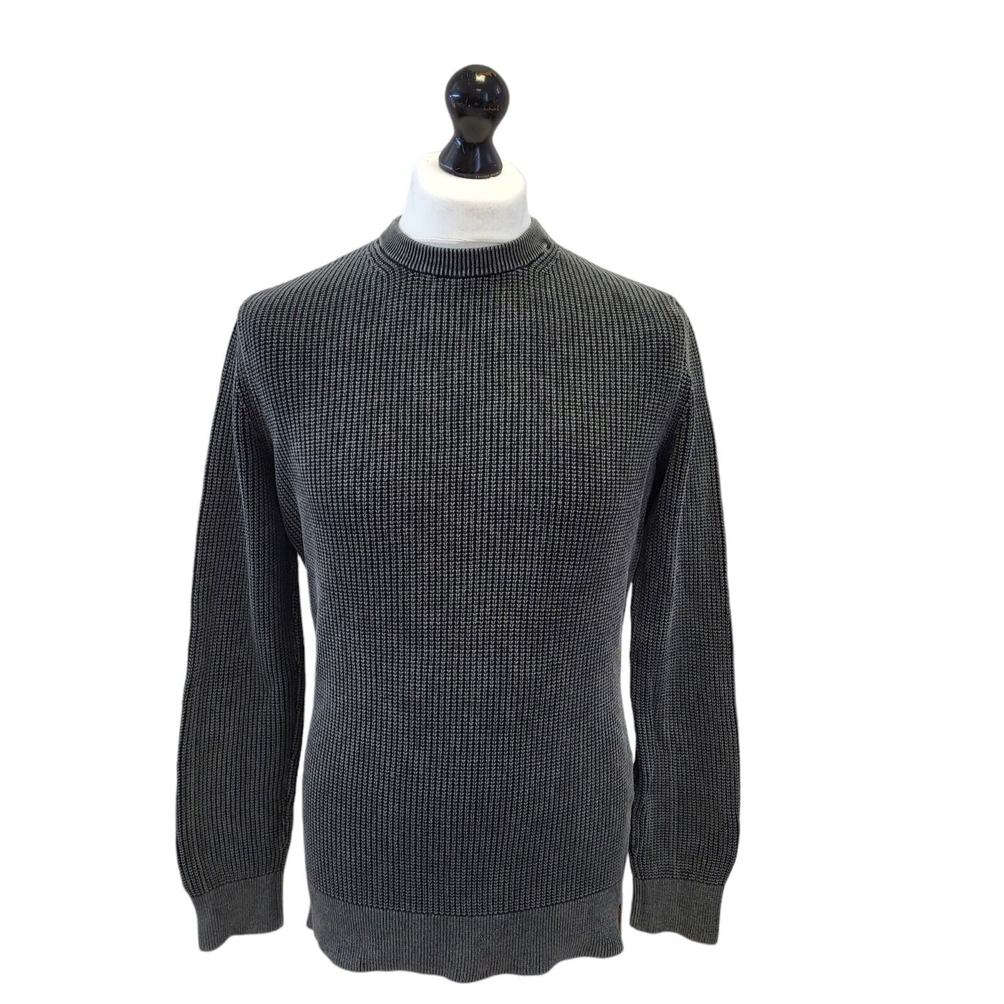 Superdry Grey Crew Neck Jumper Uk Men's Medium G499