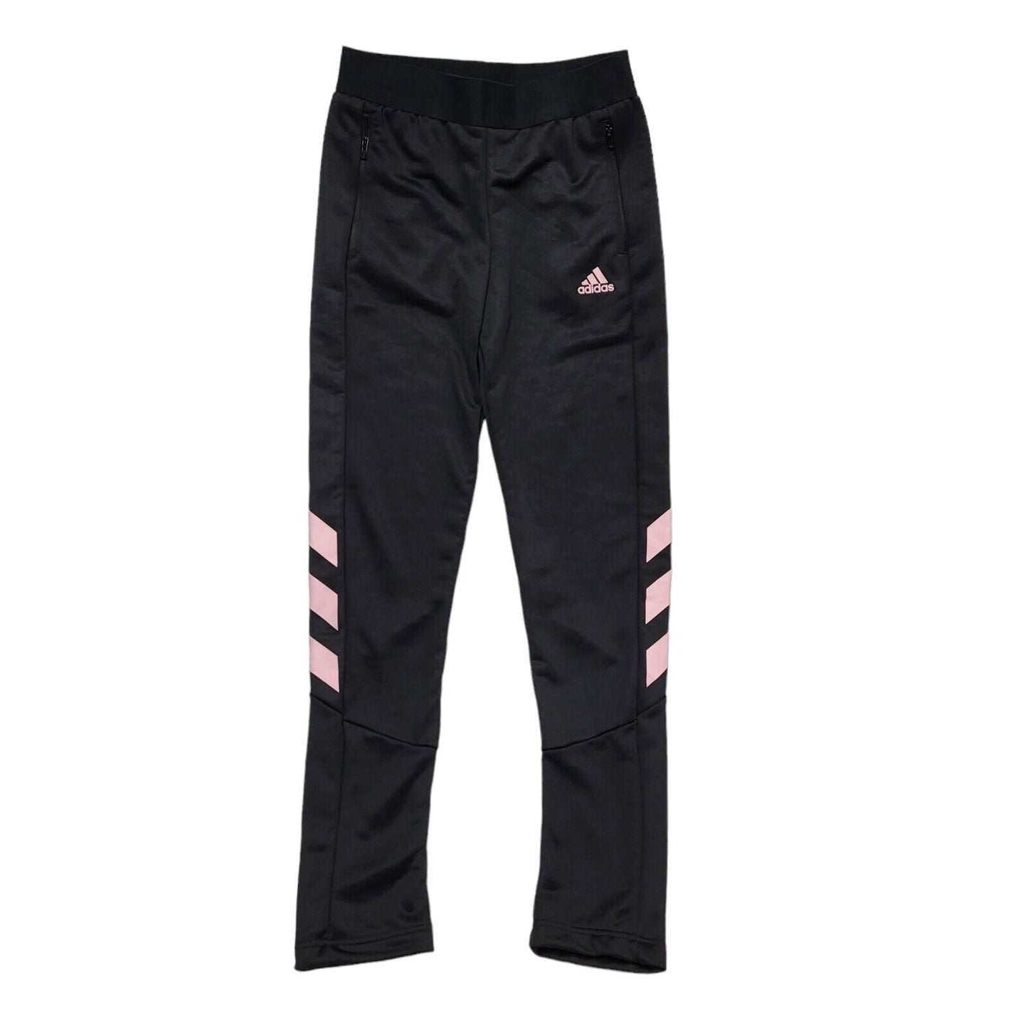 Adidas Tracksuit Black & ink Joggers & Track Jacket Girls Age 13-14 Years G403