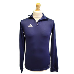 Adidas Navy White Activewear Sports Top Men's UK XS eu 46 G932