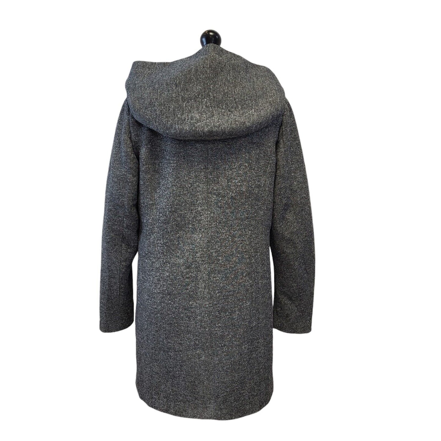 Only Grey Onlsedona Hooded Light Coat UK Women's Large Bnwt G687