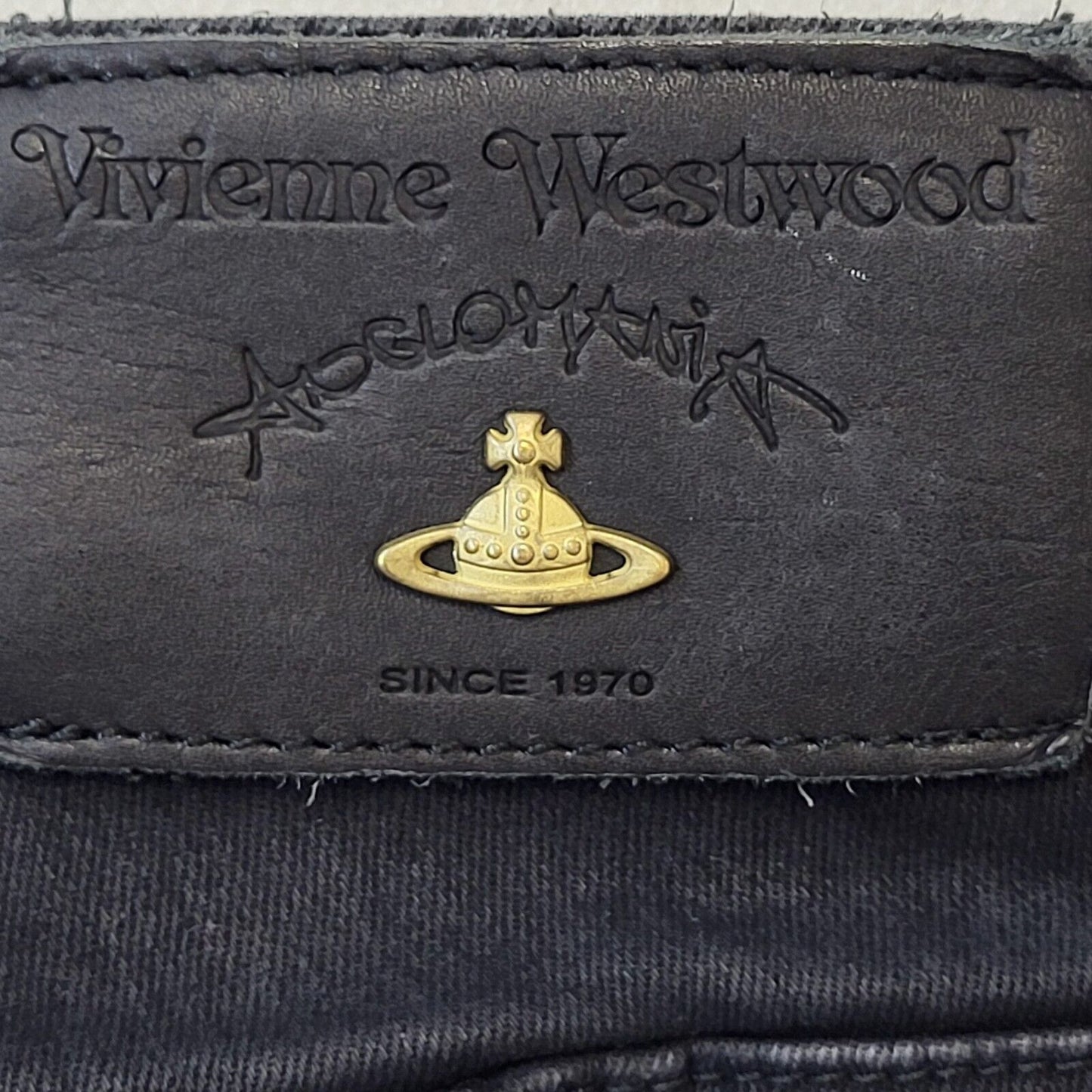 Vivienne Westwood Black Skinny Denim Jeans Mens XXS W26 L32 G323