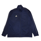 Adidas Navy Blue Long Sleeve Sports Tracksuit Top Men's UK 2XL EU 60 H976