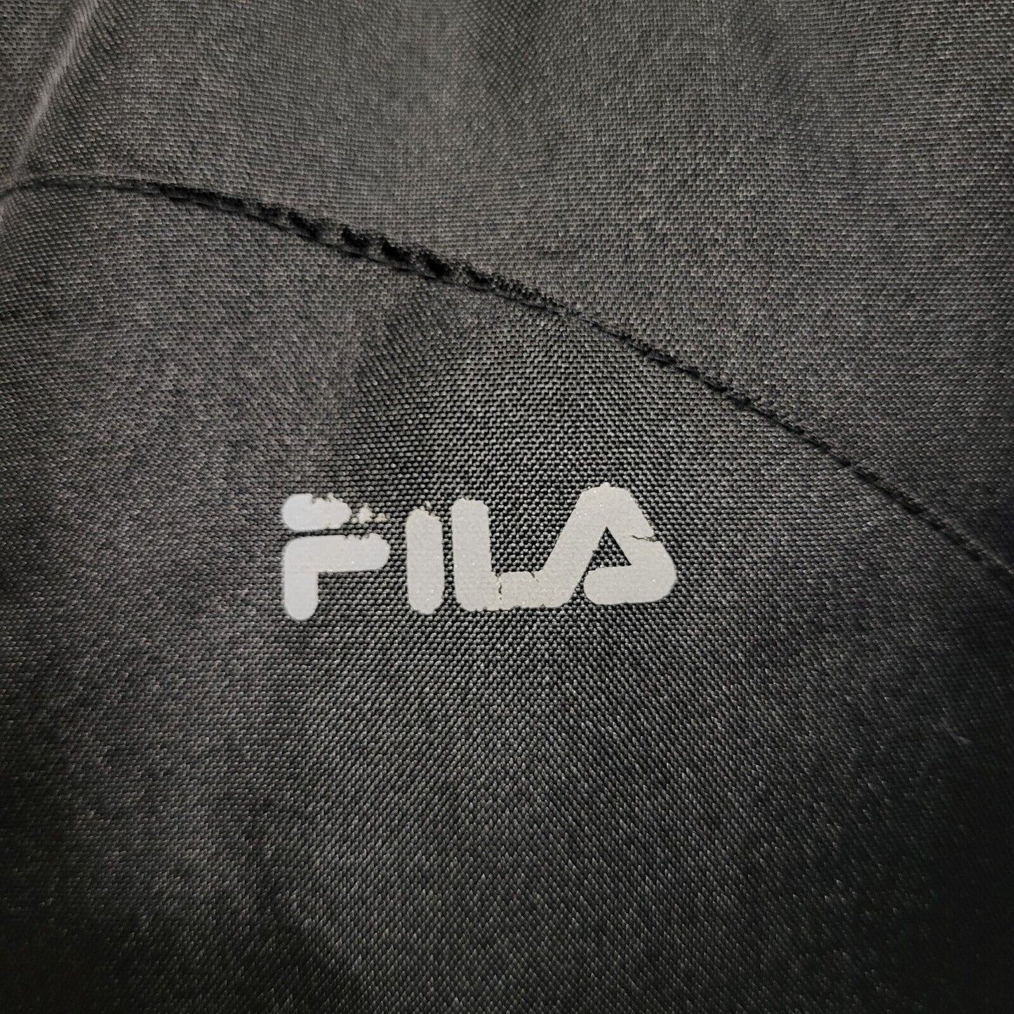 Fila Black Lightweight Hooded Padded Sports Jacket Men's UK XL EU 56 H961
