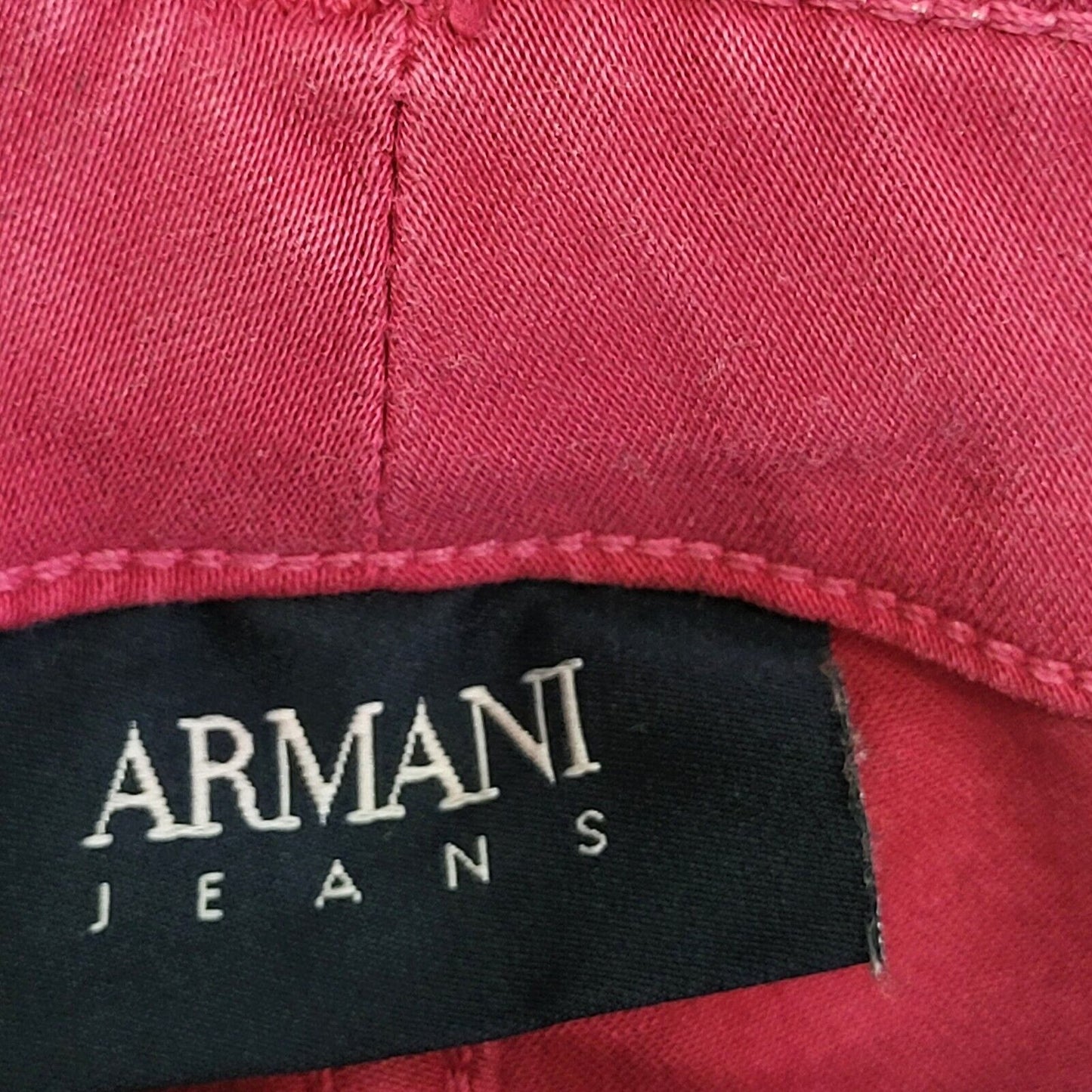 Armani Jeans Pink Skinny Stretch Pink Jeggings Women's UK 12 W30 L30 H527