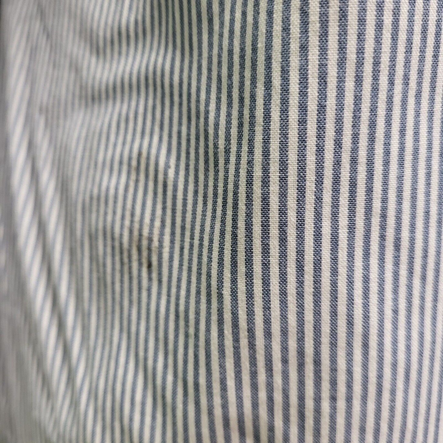 Tommy Hilfiger Blue White Striped Button Up Blouse Shirt Women's UK M H383