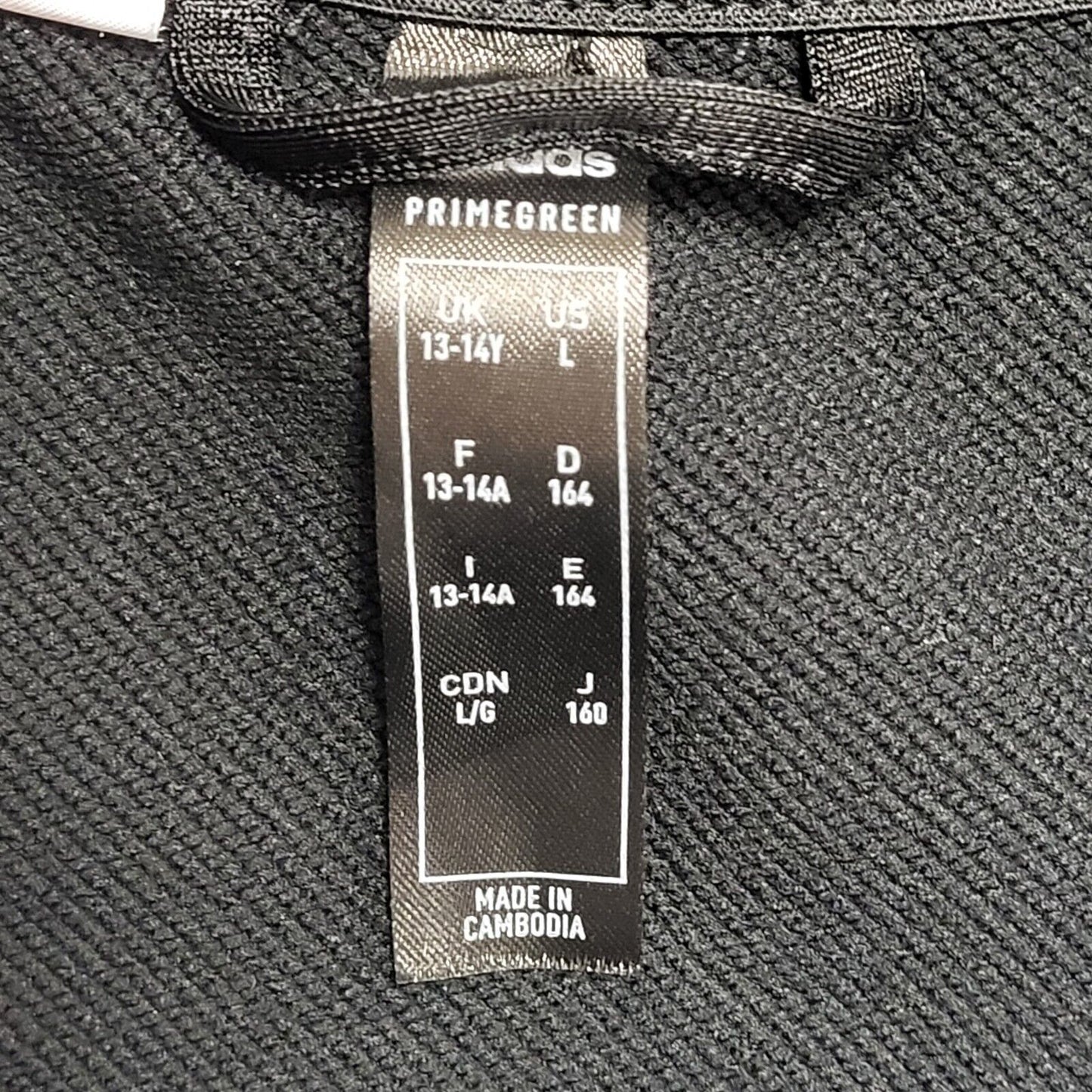 Adidas Tracksuit Black & ink Joggers & Track Jacket Girls Age 13-14 Years G403