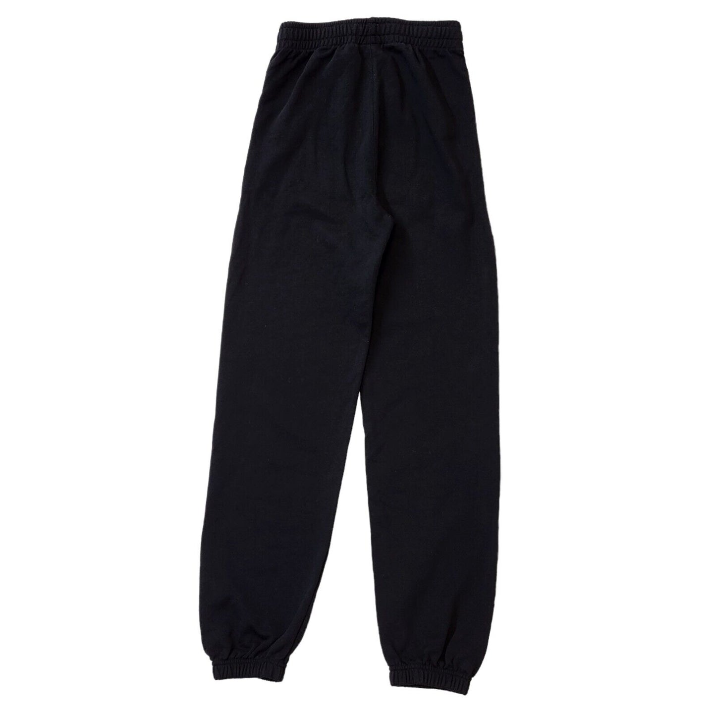Les Girls Les Boys Black Tracksuit Bottoms Uk Kids Small W24 L31 G175