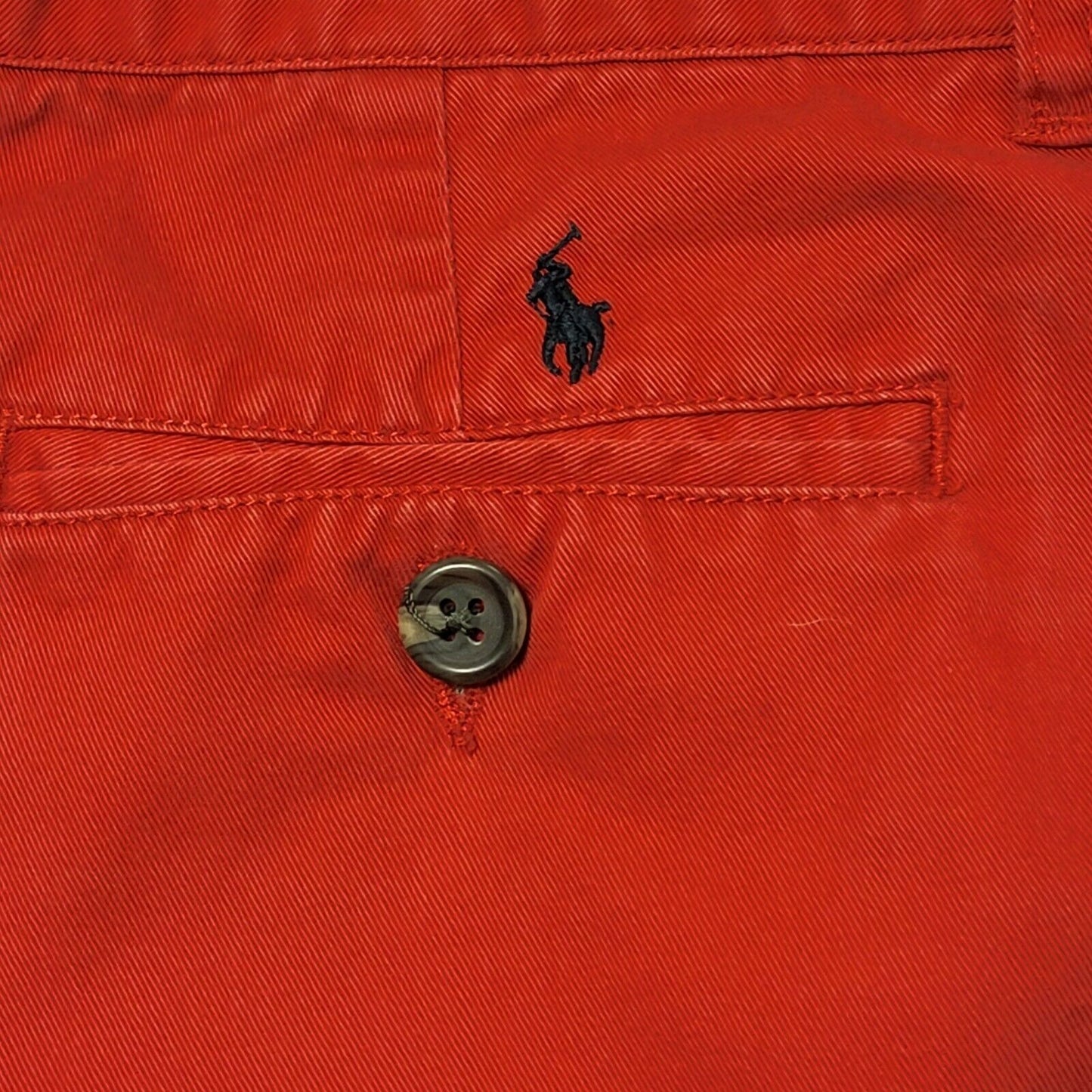 Polo Ralph Lauren Red Straight Dress Trousers UK Women's 10 M W28 L34 H764