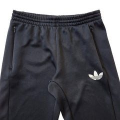 Adidas Black White Skinny Jogger Tracksuit Bottoms Uk Men's M W32 L29 G437