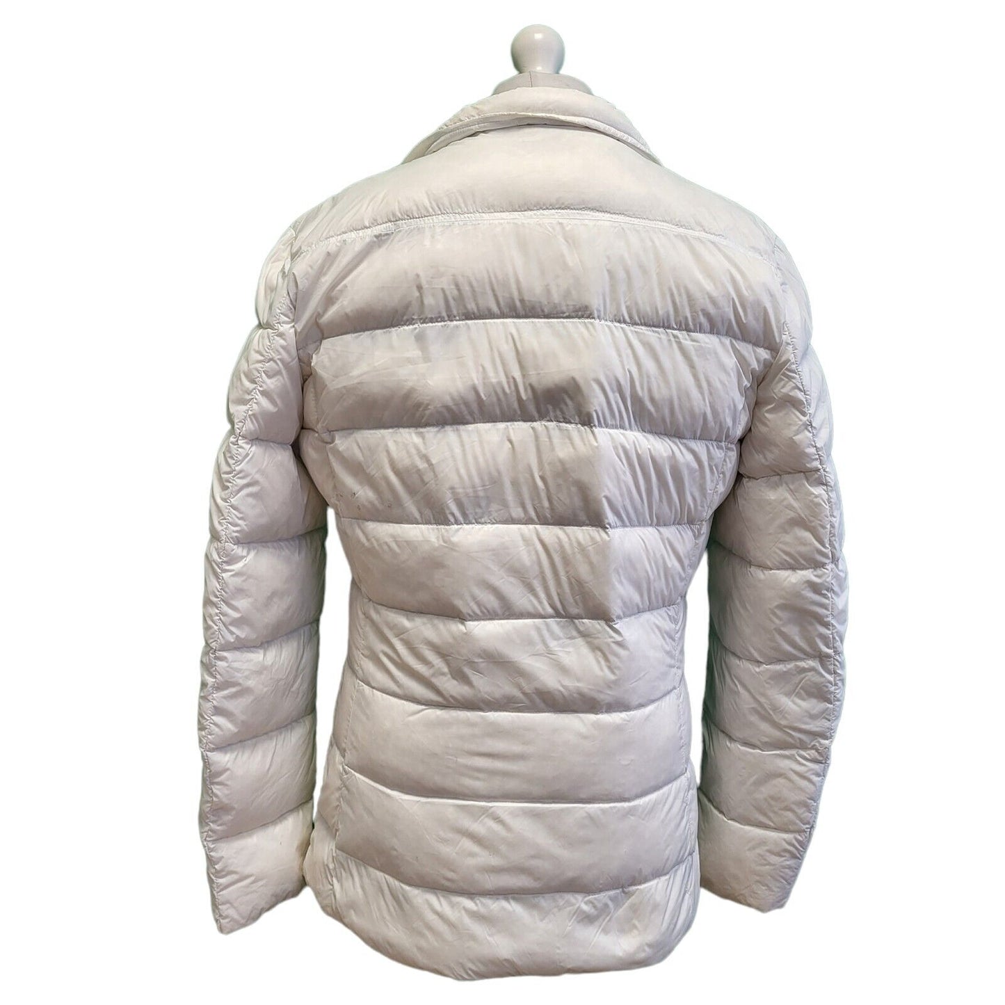Bosideng Polar Sense White Snap Fasten Jacket Men's uk M eu 50 BNWT H73