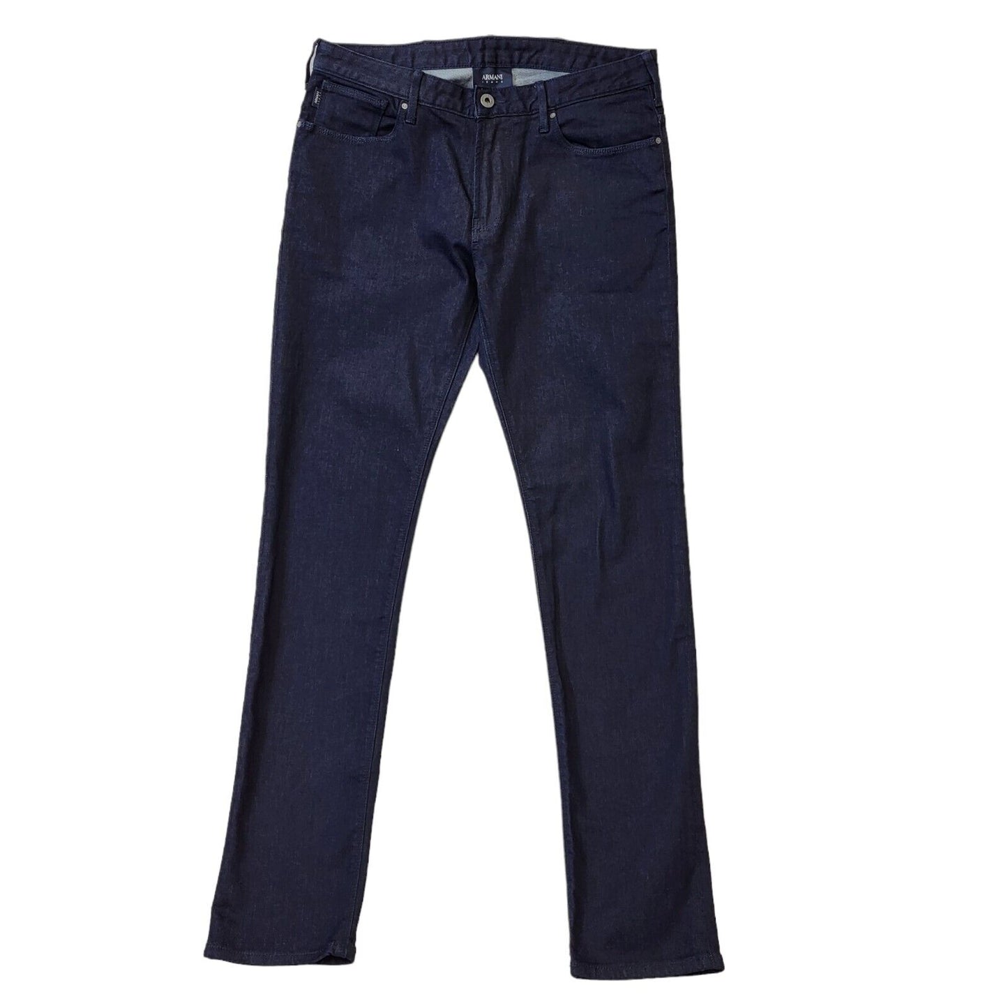 Armani Jeans Blue Tapered Denim Jeans Mens S-M W31 L32 G321
