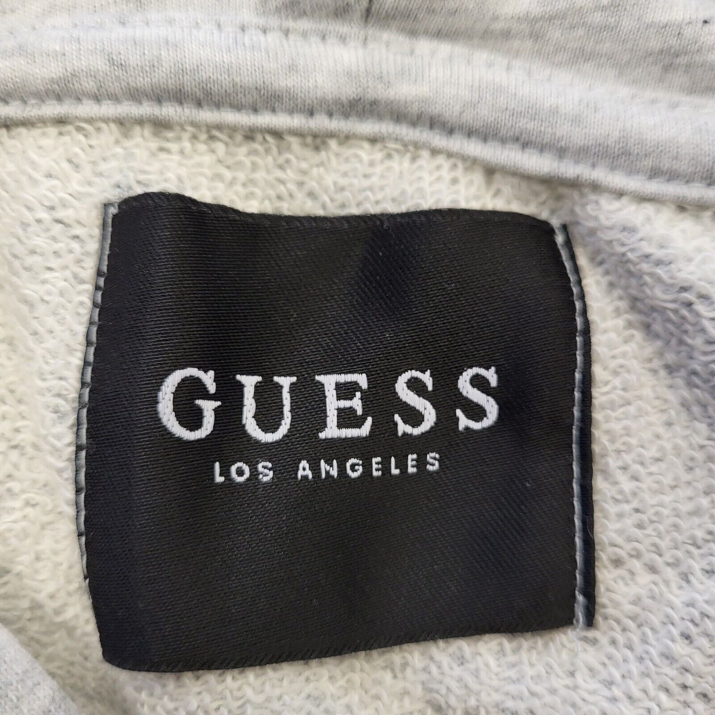 Guess Grey Zipped Hooded Drawstring Sweatshirt Women's UK XL 14 BNWT G779