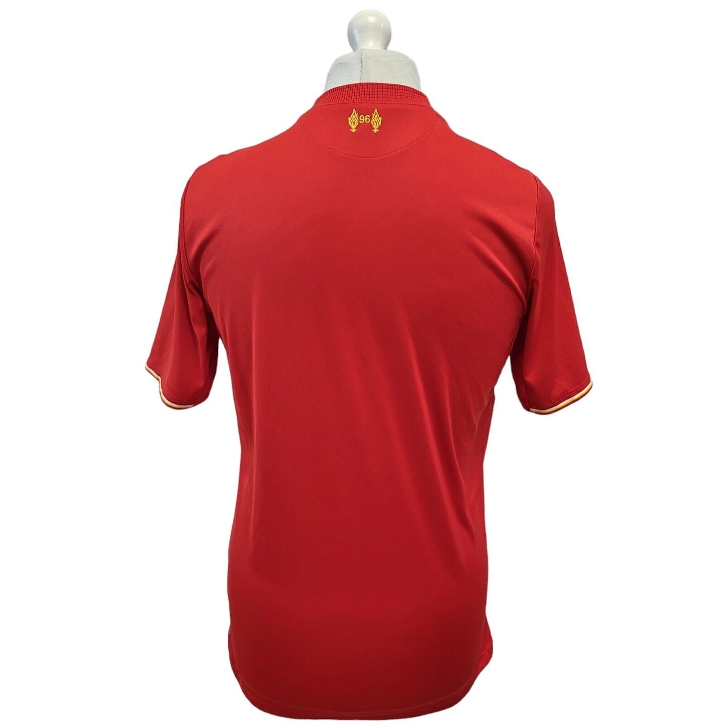 New Balance Liverpool Standard Chartered Football Shirt UK Men's S Eu 46 F667