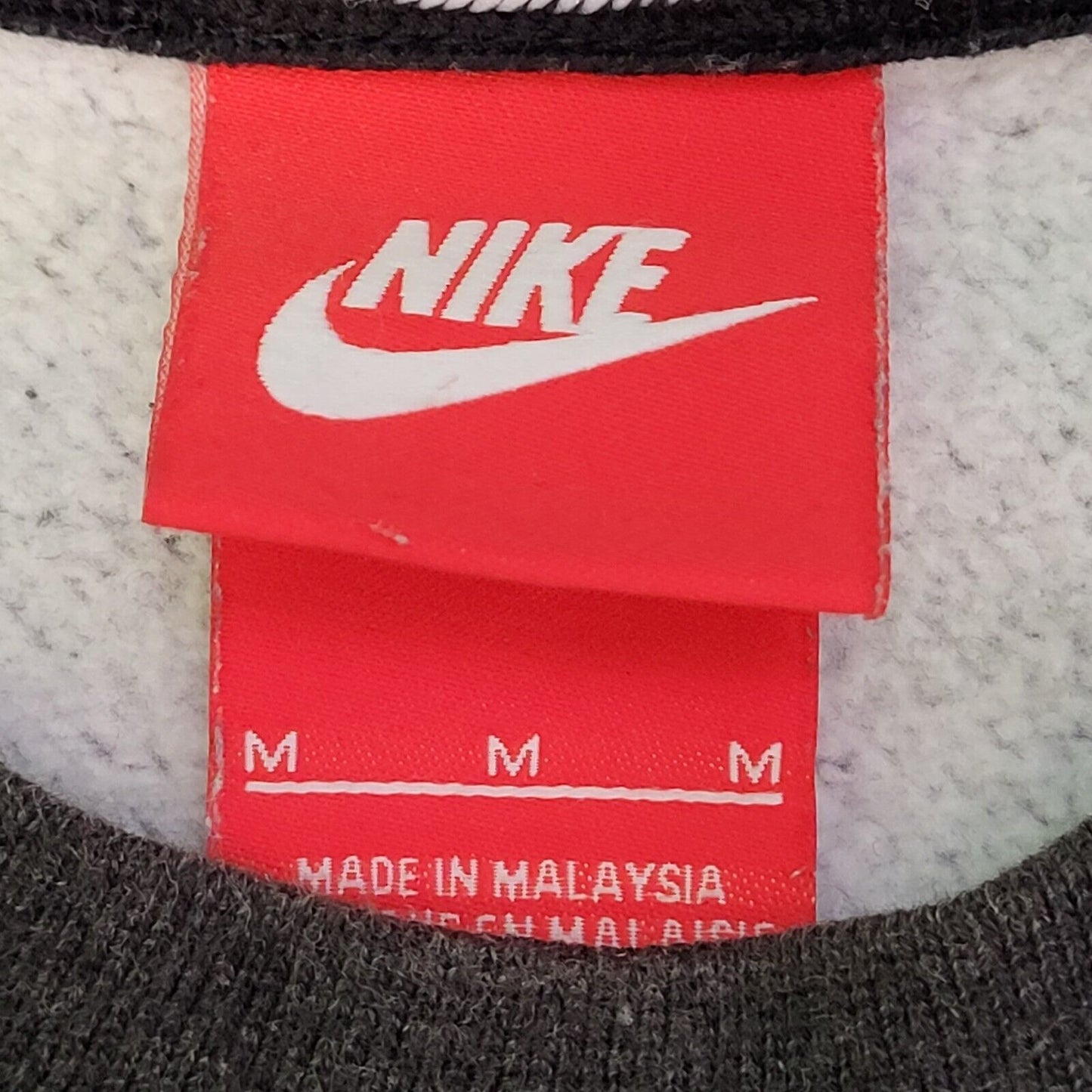 Nike Air Grey Long Sleeve Casual Sports Sweatshirt Men's uk Medium H686