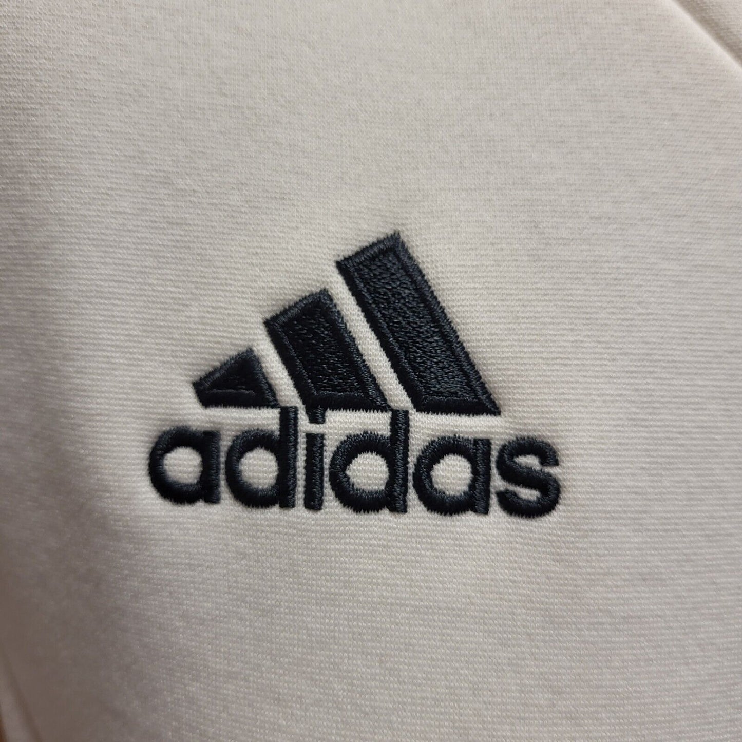 Adidas Cream V-Neck Sports Top Women's Size UK S/M BB290