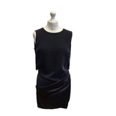 Allsaints Black Sleeveless Evening Mini Dress Uk Women's 10 Eu 38 G114