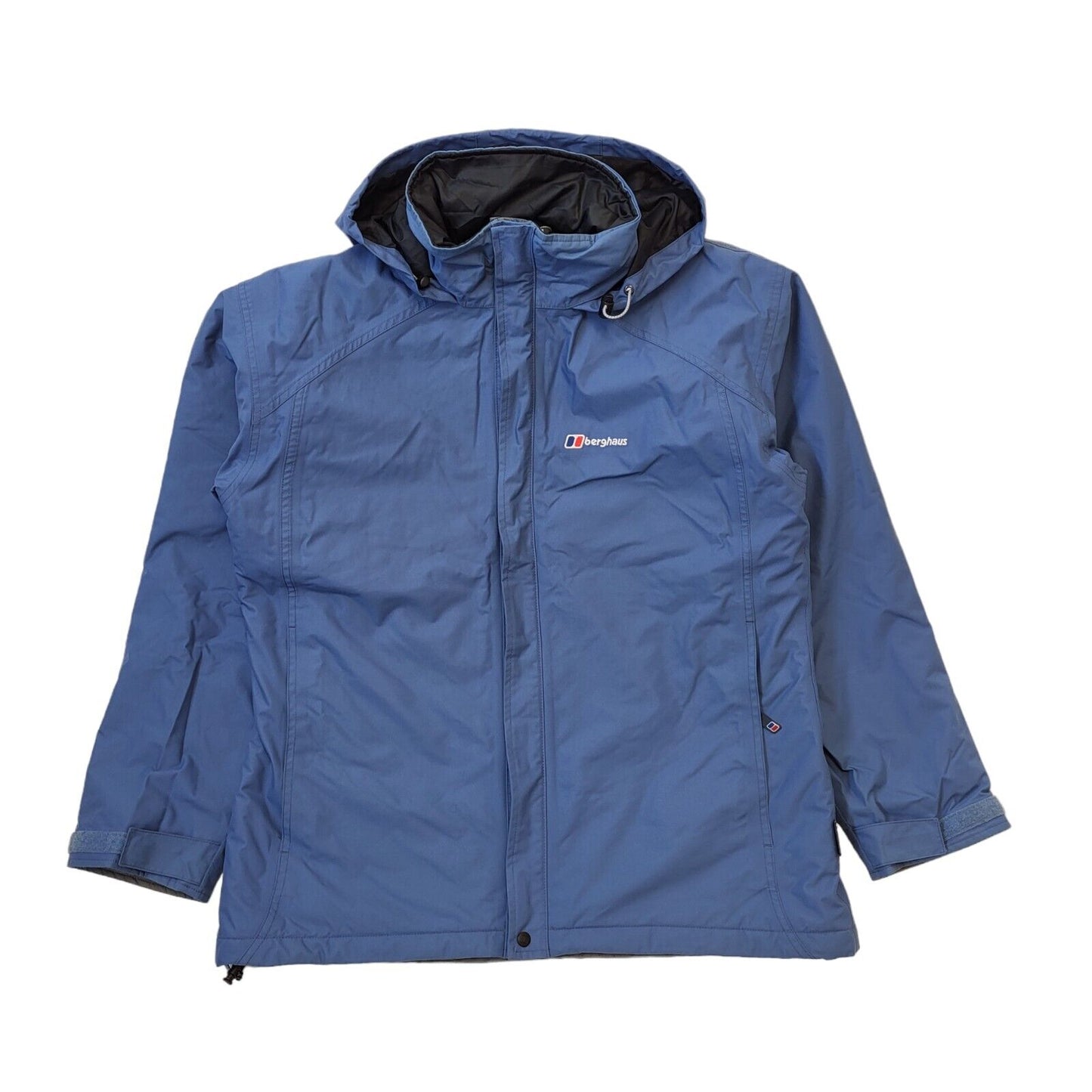 Berghaus Aqua Foil Blue Hooded Jacket Women's uk 16 eu 44 G914