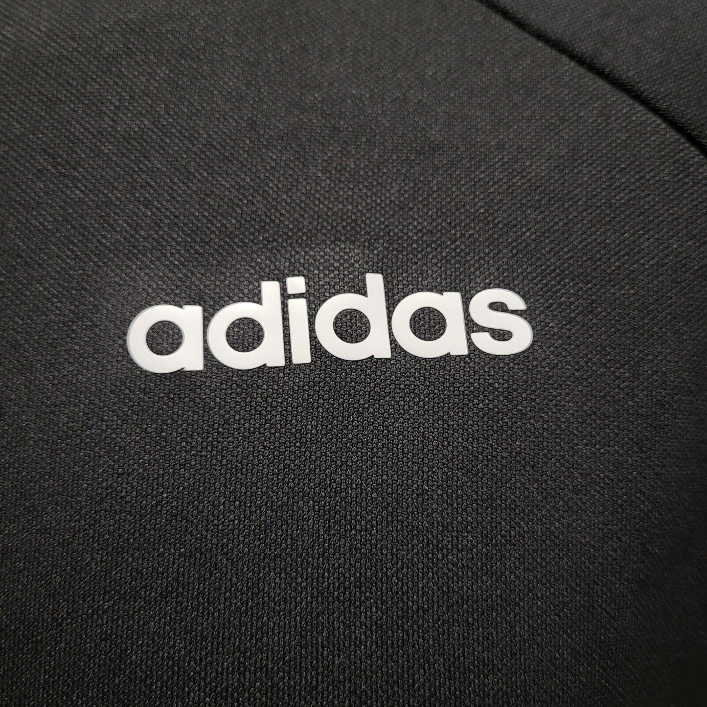 Adidas Black White Long Sleeve Sports Track Jacket Top Men's UK S EU 46 H675