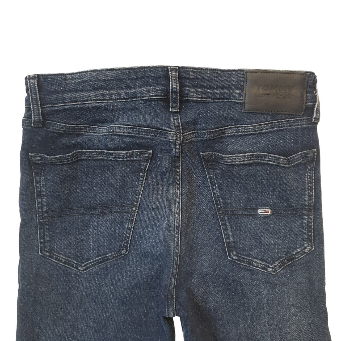 Tommy Hilfiger Dark Blue Skinny Slim Denim Jeans Uk Men's S W30 L31 G541