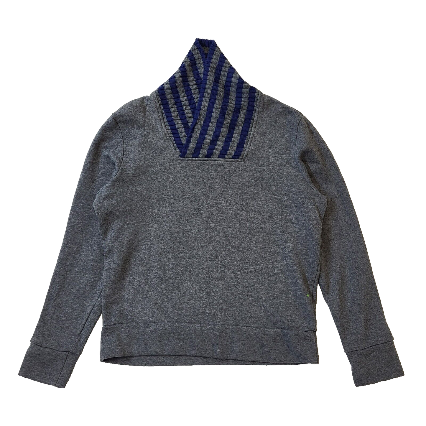 Hugo Boss Jumper Roll Neck Grey Long Sleeve Mens UK S G137