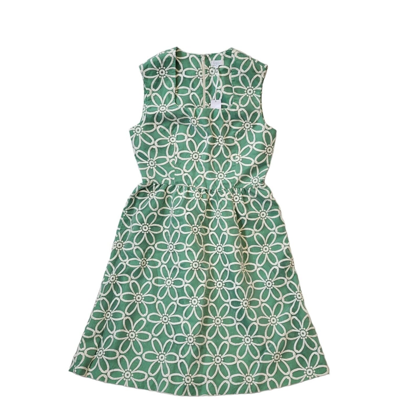 Untold Green Ivory Floral Evening Formal Dress Women's BNWT UK 12 G819