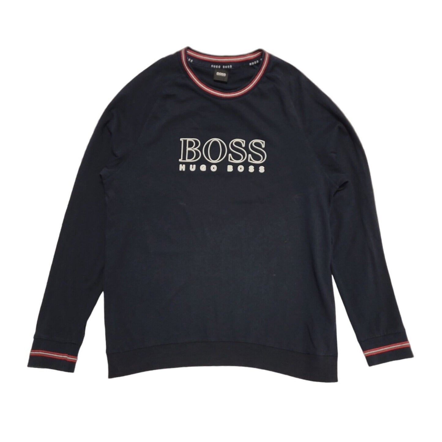 Hugo Boss Black Crew Neck Casual Sweatshirt Uk Men's Medium BB283