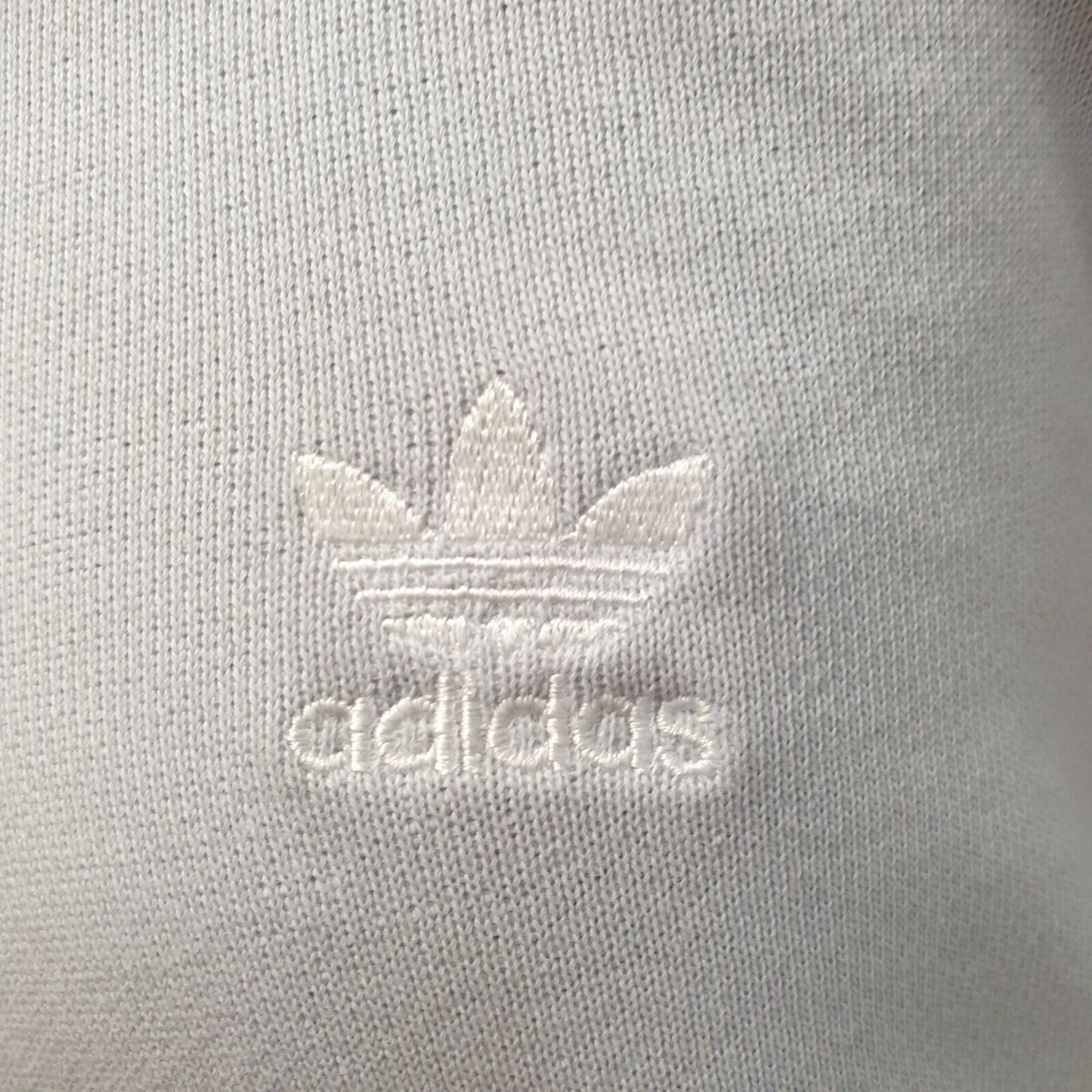 Adidas Blue Drawstring Sweatshirt Hoodie Women's UK L 12 EU 40 H939