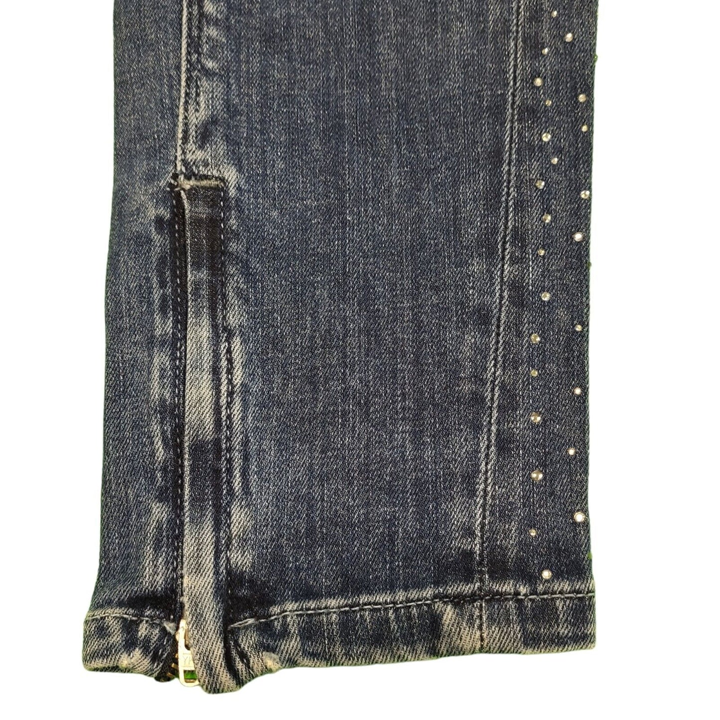 Guess Dark Blue Beverly Skinny Stretch Denim Jeans Women's uk S W25 L28 H659