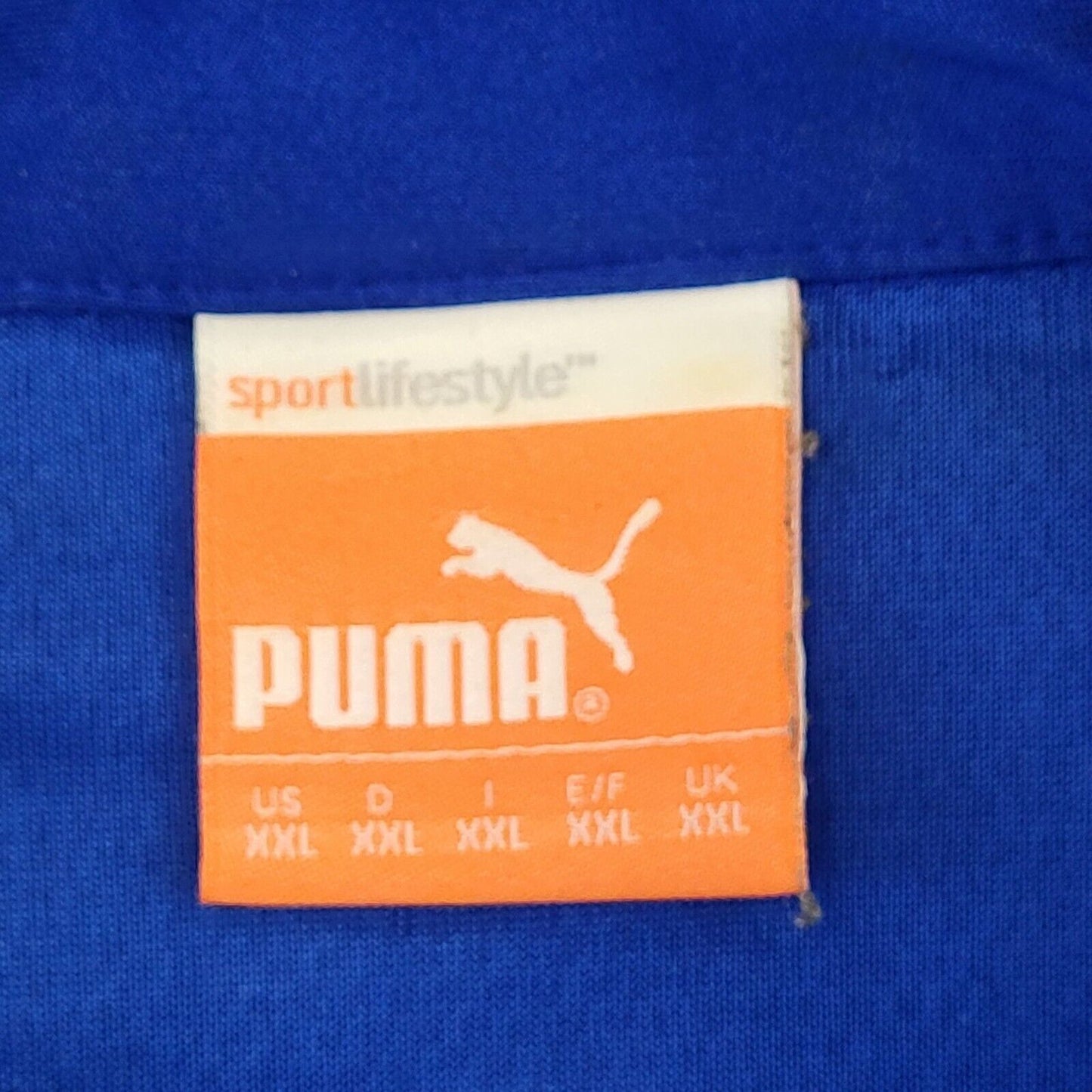 Puma Football Shirt Leicester City Collared Shirt Mens UK 2XL EU 58 G328