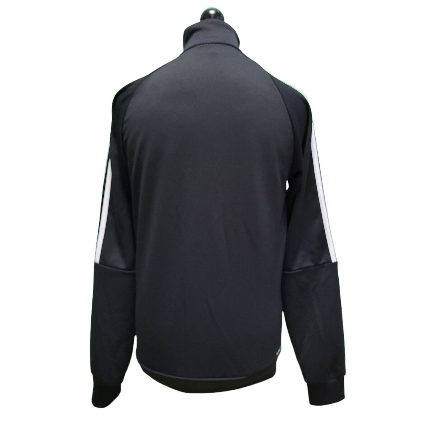 Adidas Black White Long Sleeve Sports Track Jacket Top Men's UK S EU 46 H675