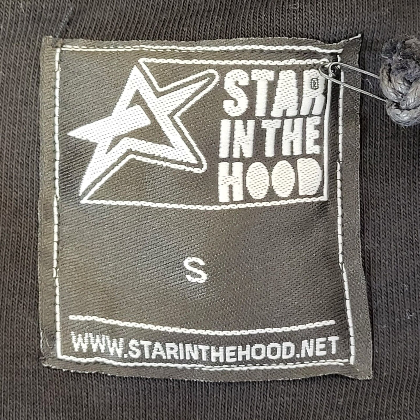 Star In The Hood BNWT Sweatshirt Crew Neck Black Mens UK S EU 48 G141