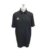 Adidas Black Short Sleeve Polo T-Shirt Uk Men's XL Eu 56 G63