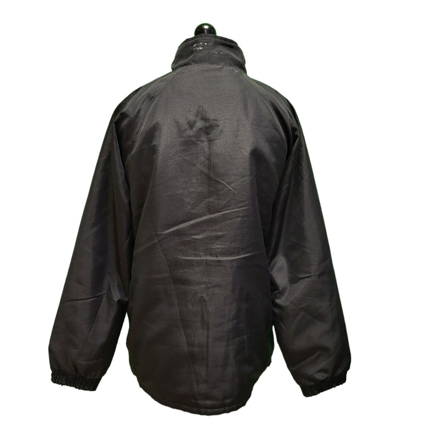 Fila Black Lightweight Hooded Padded Sports Jacket Men's UK XL EU 56 H961